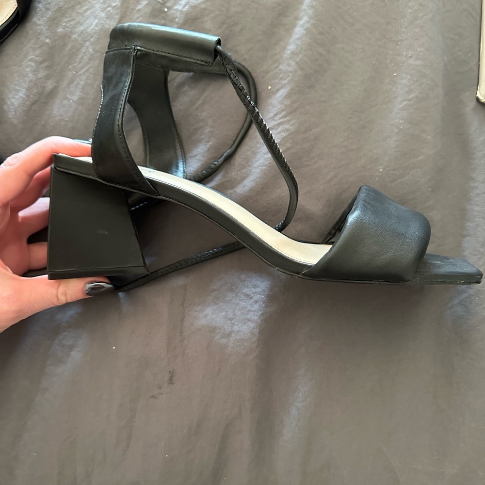 Vince Camuto Block Heel Sandals - Picture 3 of 4